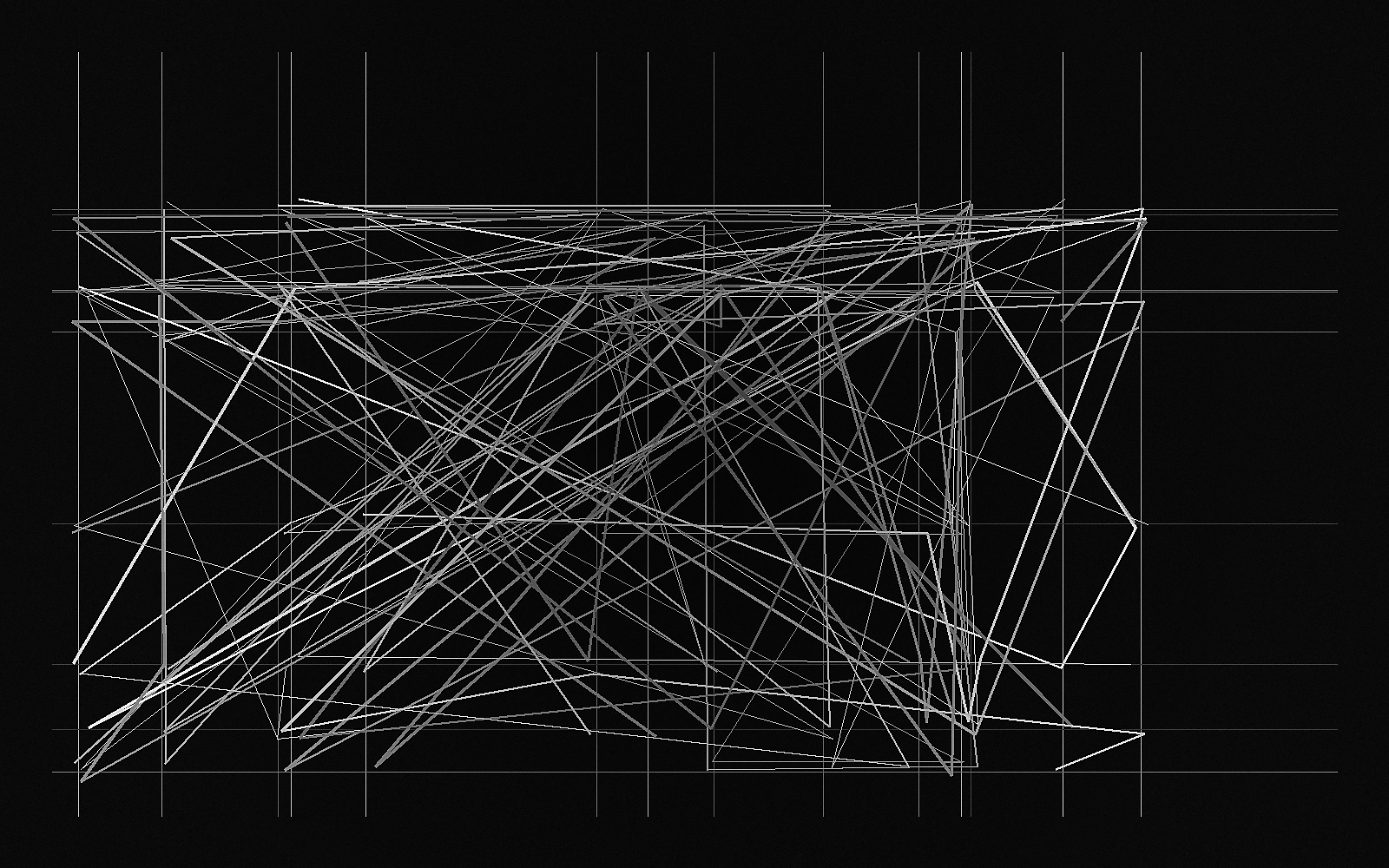 Grayscale signal loom art